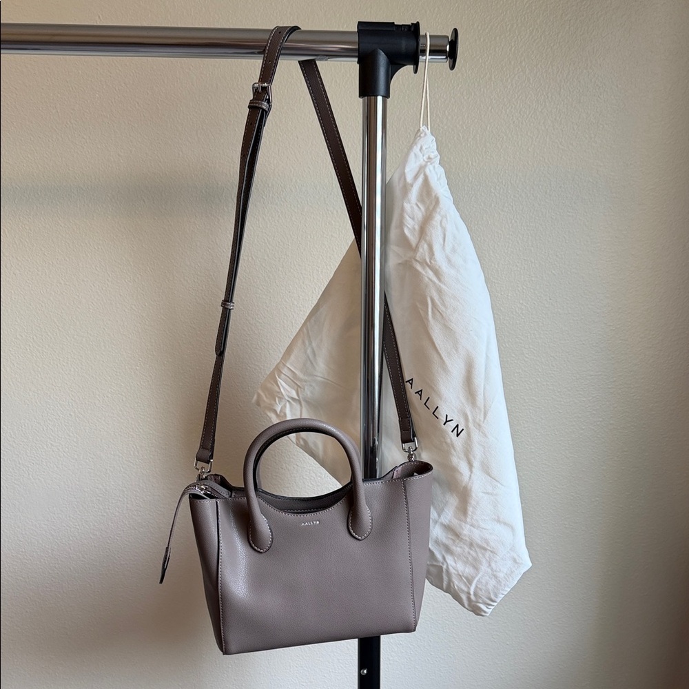 AALLYN LEATHER LILLY SATCHEL